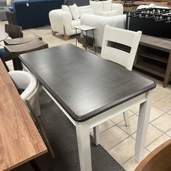 White/Gray Office Desk Set w/ Drawer