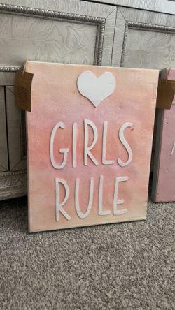 Hand Painted Canvas Frames