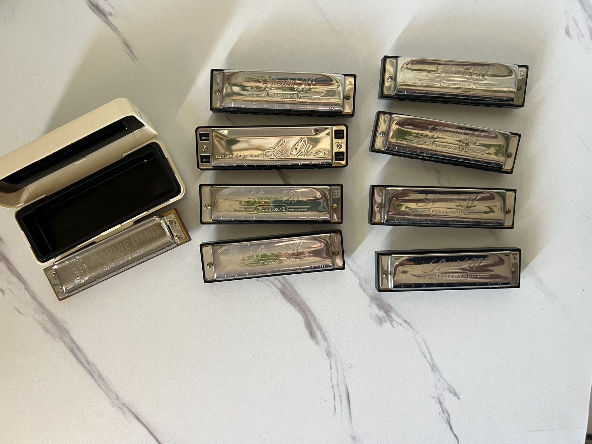 Various Harmonicas