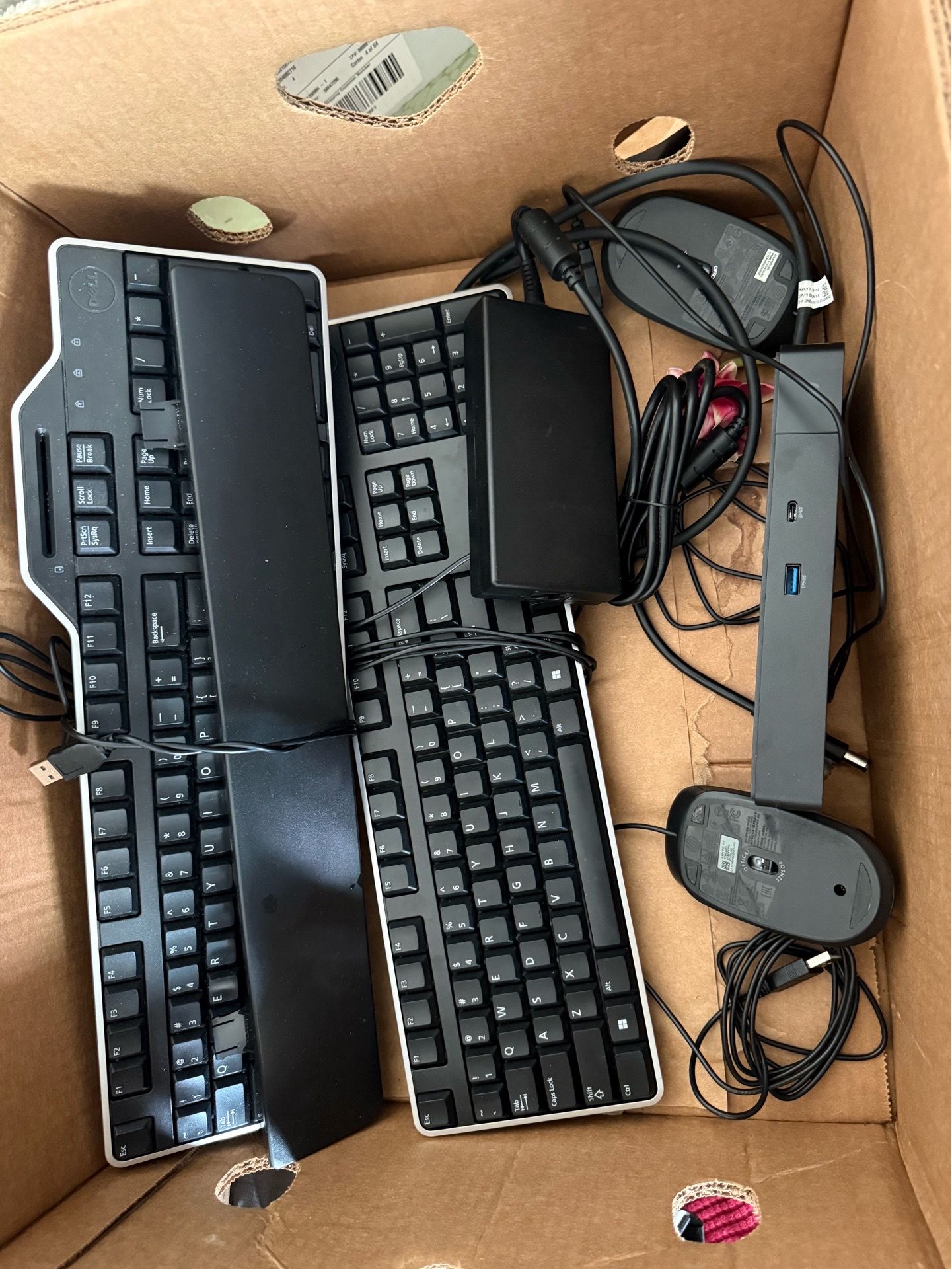Computer keyboards and mouse