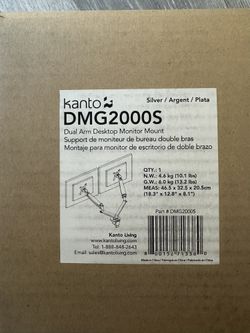 Kanto Dual Monitor Desktop Mount - DMG2000S