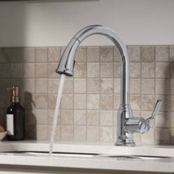 Kohler Chrome Pull Down Kitchen Faucet