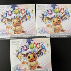 Pokemon Prismatic Evolutions Elite Trainer Box 