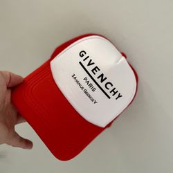Red Givenchy Hat