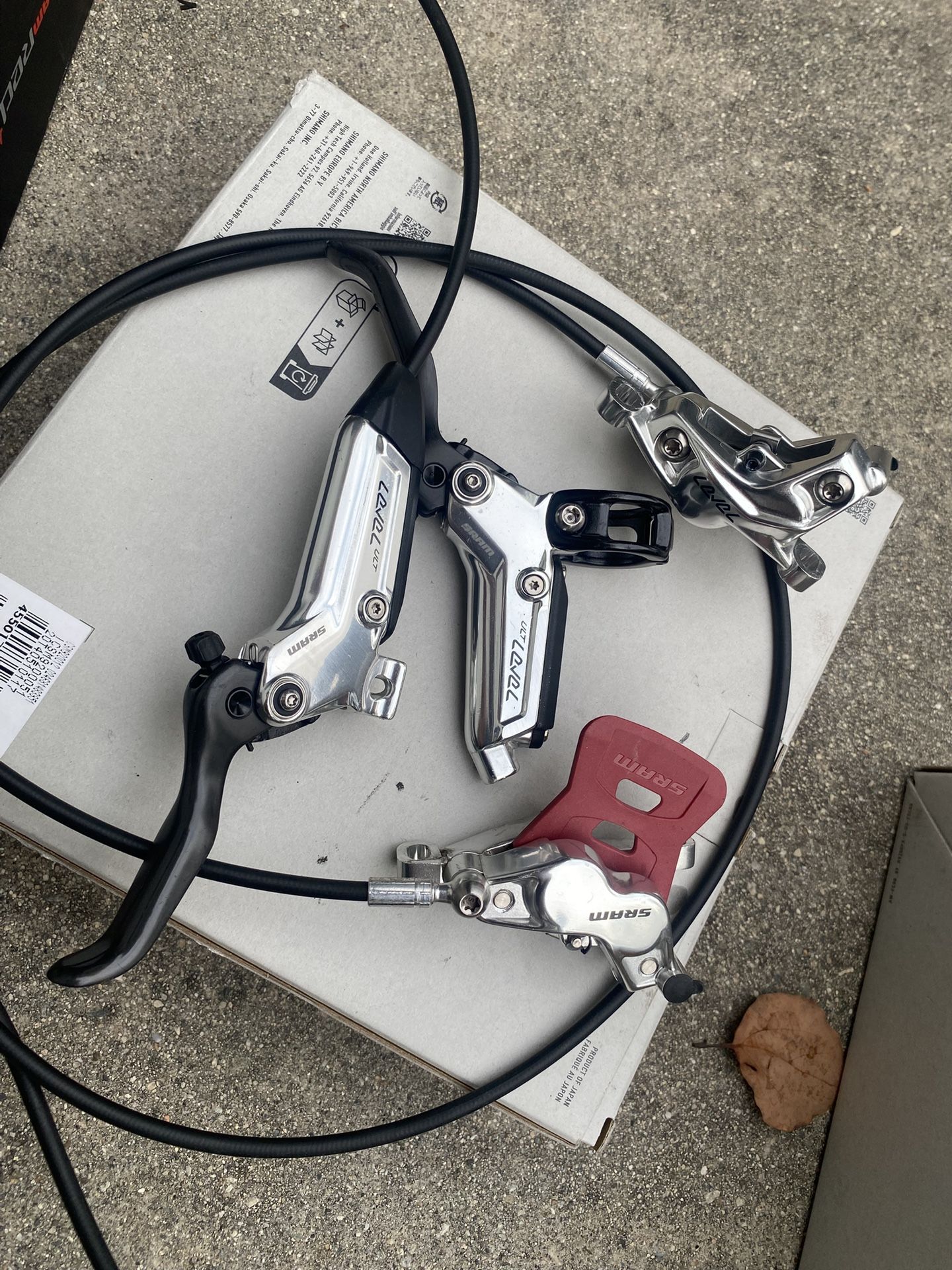 SRAM Level Ultimate ULT 4 Piston Brake And Lever Set