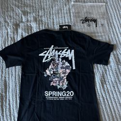Stussy Spring 2020 Collection Black Tshirt Men’s Large