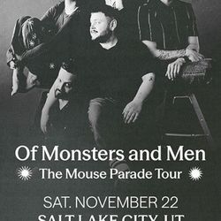 Of Monster and Men - 2 x GA 🎟️ 