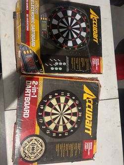 Accudart Dartboard Set Lot of 2
