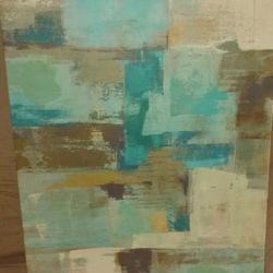 Abstract Painting on Canvas
