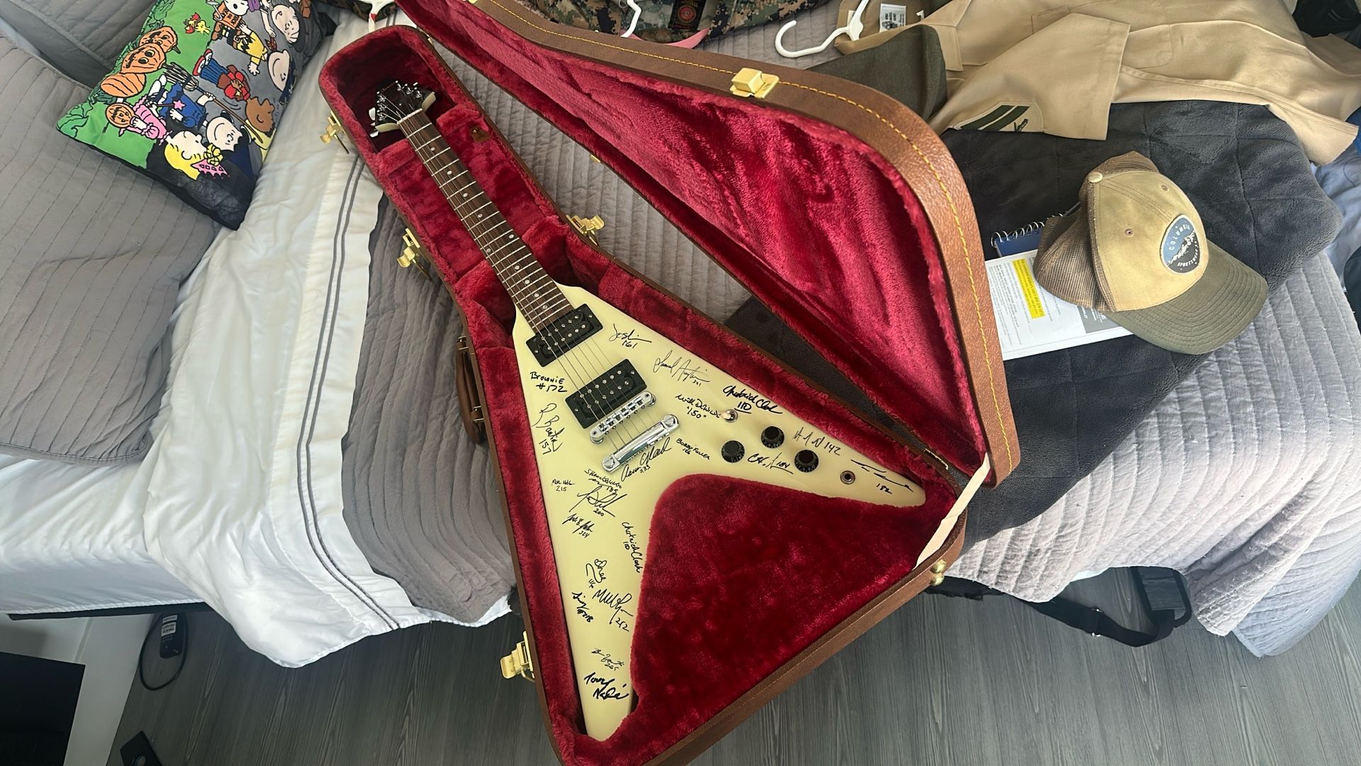 Signed Gibson Flying V