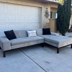 West Elm 2PC Sectional! President’s Day Sale! Free Delivery!! 