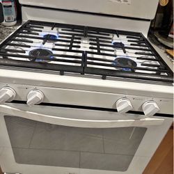 Whirlpool Gas Range White Stove