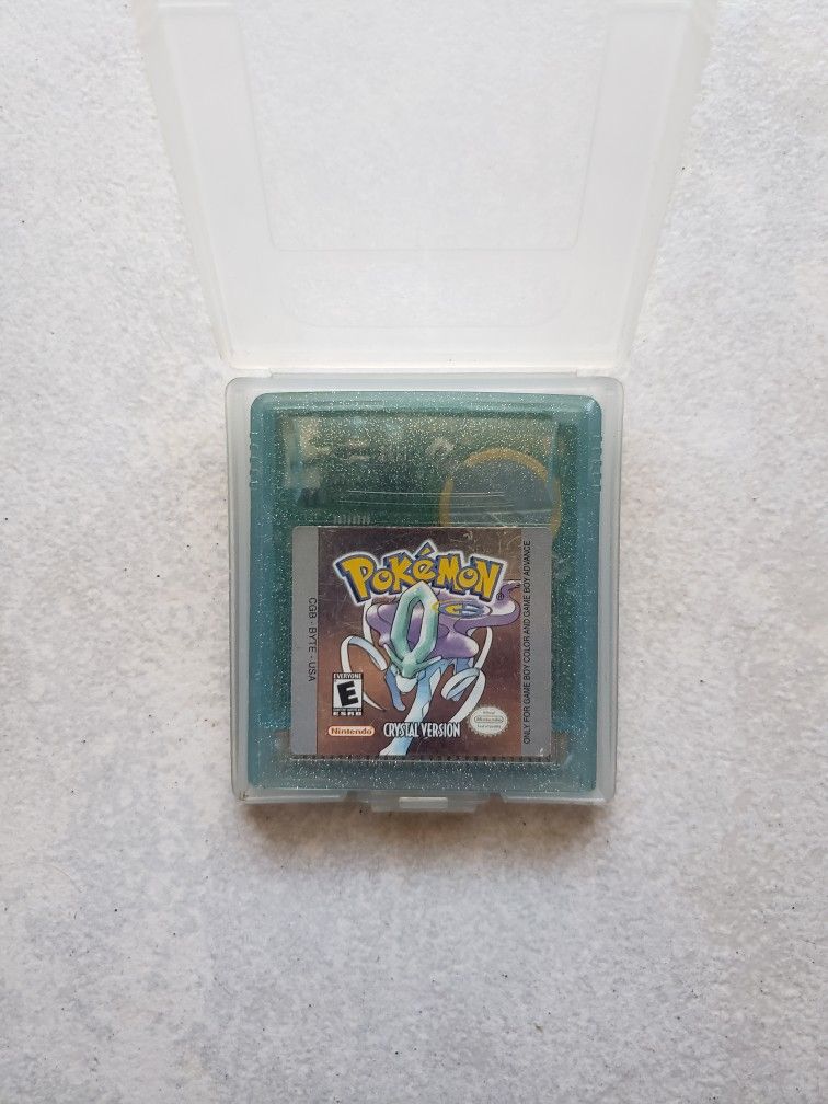 Pokemon Crystal Nintendo Gameboy