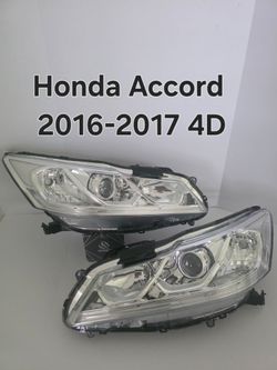 Honda Accord 4D 2016-2017 Headlights