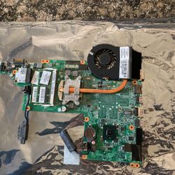 HP MOTHERBOARD / w CPU & MEMORY INTEL