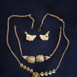 Jewelry Set - 24-karat gold 