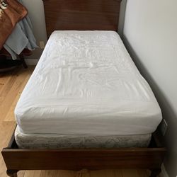 Antique Solid, Mahogany, Twin Xl Bed