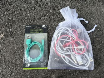 $1 for (5) Micro USB Cable Cords