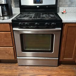 Whirlpool Accubake 30 Inch 5 Burner Gas Stove