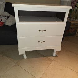 White Dresser