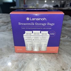 Breast milk Storage Bags- NEW