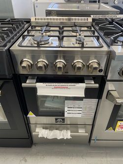New FORNO 20” Gas Range / 2 Years Warranty