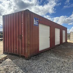 40ft High Cube Multiple Roll Up Doors