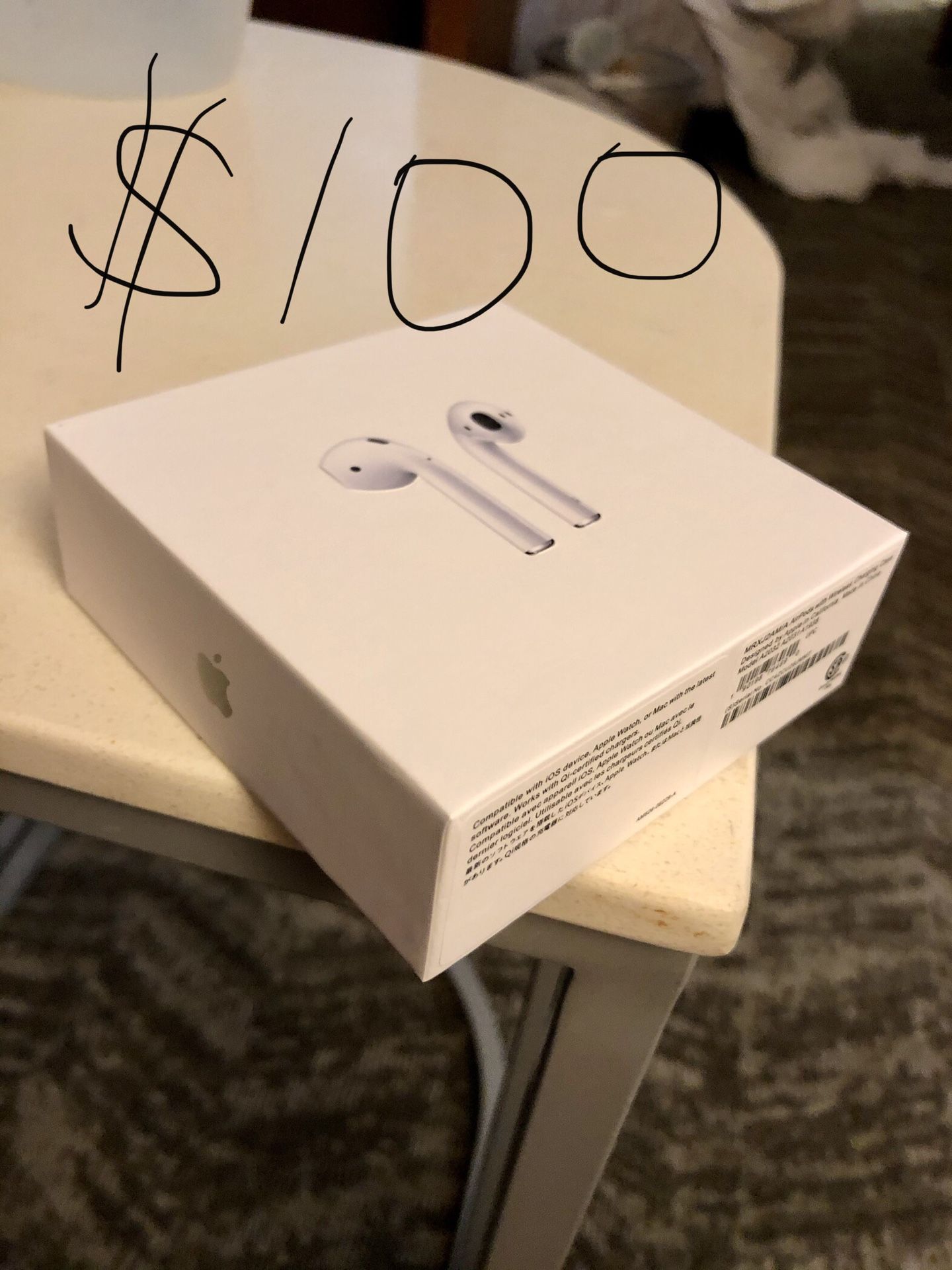 Like New Authentic Apple AirPods with Wireless Charging Case