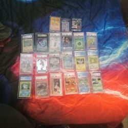 Pokemon/sport Slabs Psa Cgc Sgc Cards