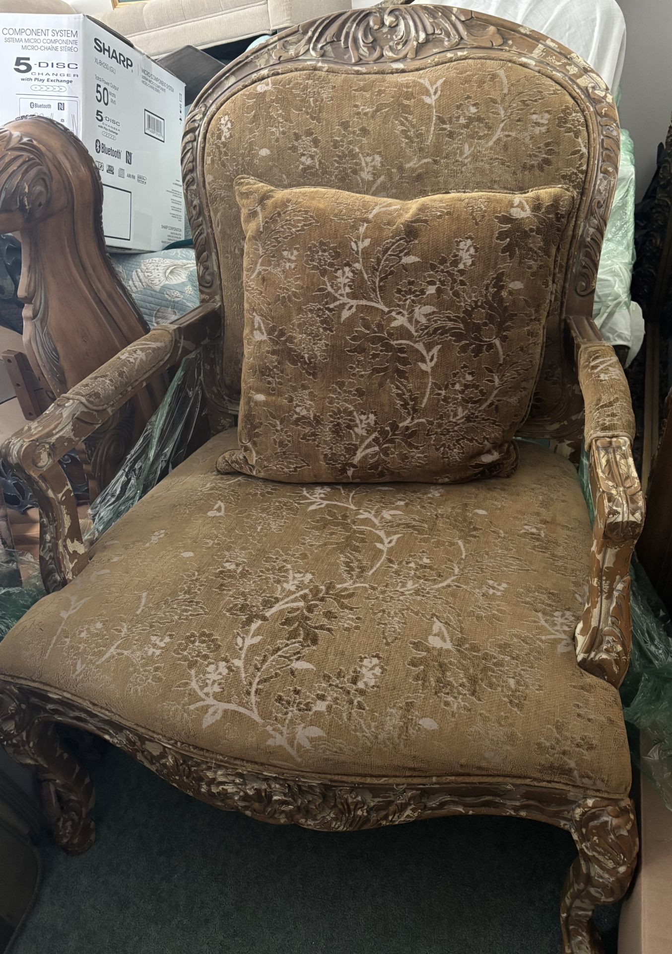 Loveseat and Two Chairs