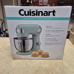 NEW Cuisinart Agave Green SM-50G 5.5 Quart Stand Mixer