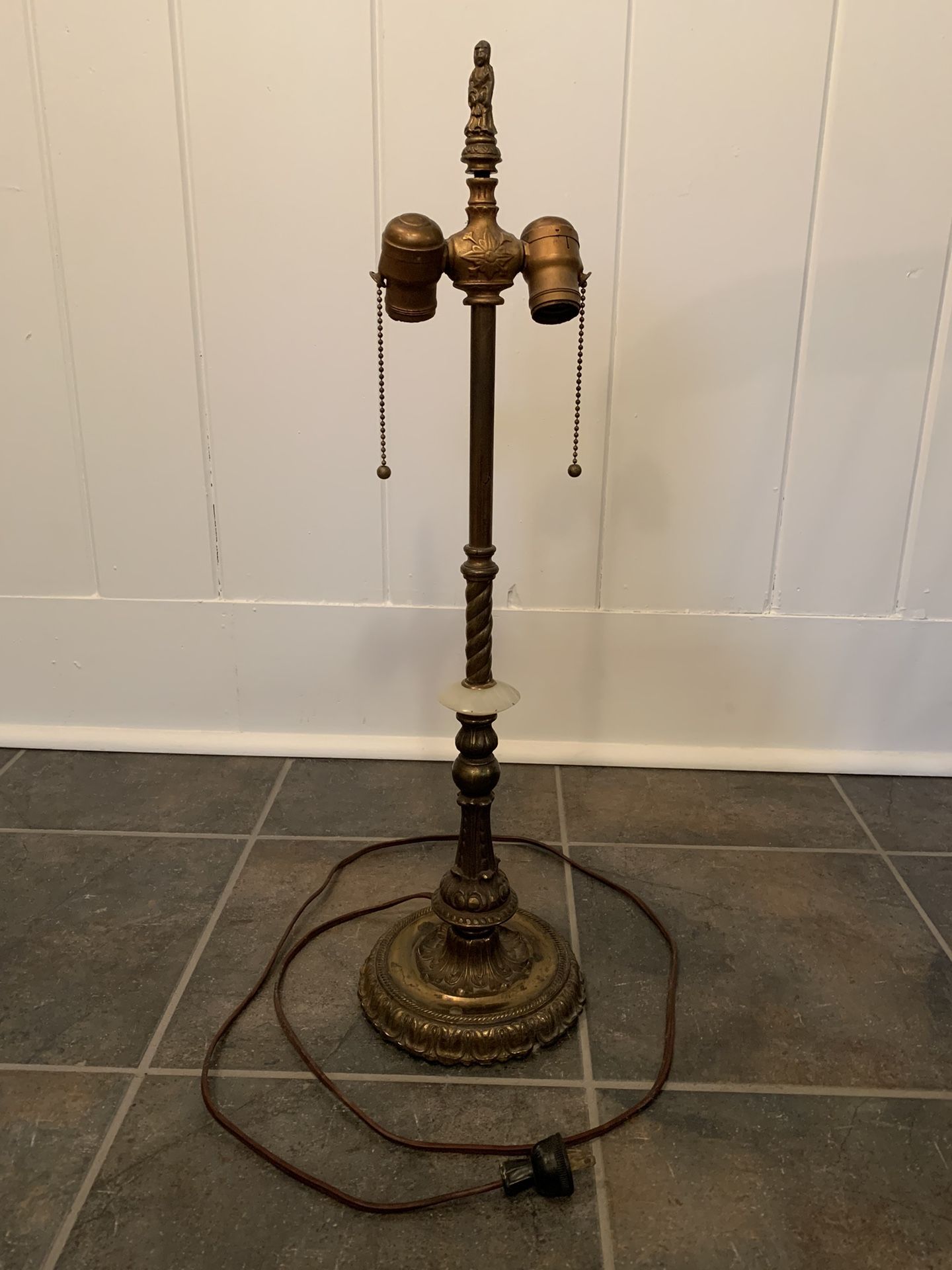Antique Vintage Metal Lamp