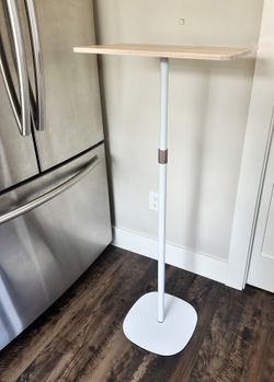 Minimalist Adjustable Standing Laptop Desk / Side Workstation - Like New
