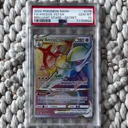 2022 Pokemon Arceus VSTAR #176 PSA 10