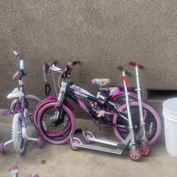 Kids Bikes And Scooters