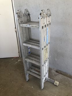 Krause 16ft Multimatic Aluminum Folding Ladder
