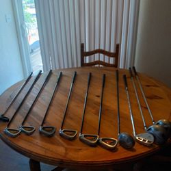 Golf Bag With Golf Clubs