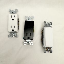 Switch outlet face plate Electrician