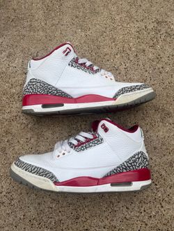 Jordan 3s Cardinal Red