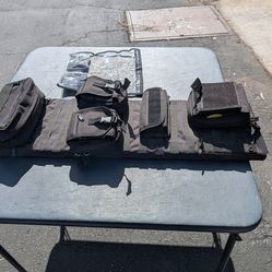 Jeep Wrangler overhead storage mount/bags.