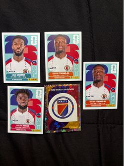 Haiti panini stickers fifa World Cup