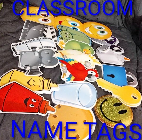 Classroom name tags - 101 Name Tags