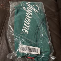 Script Logo Balaclava Pine Green