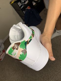 Custom Bape Air Force 1’s