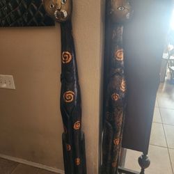 Pier One Tall Cat Figure
