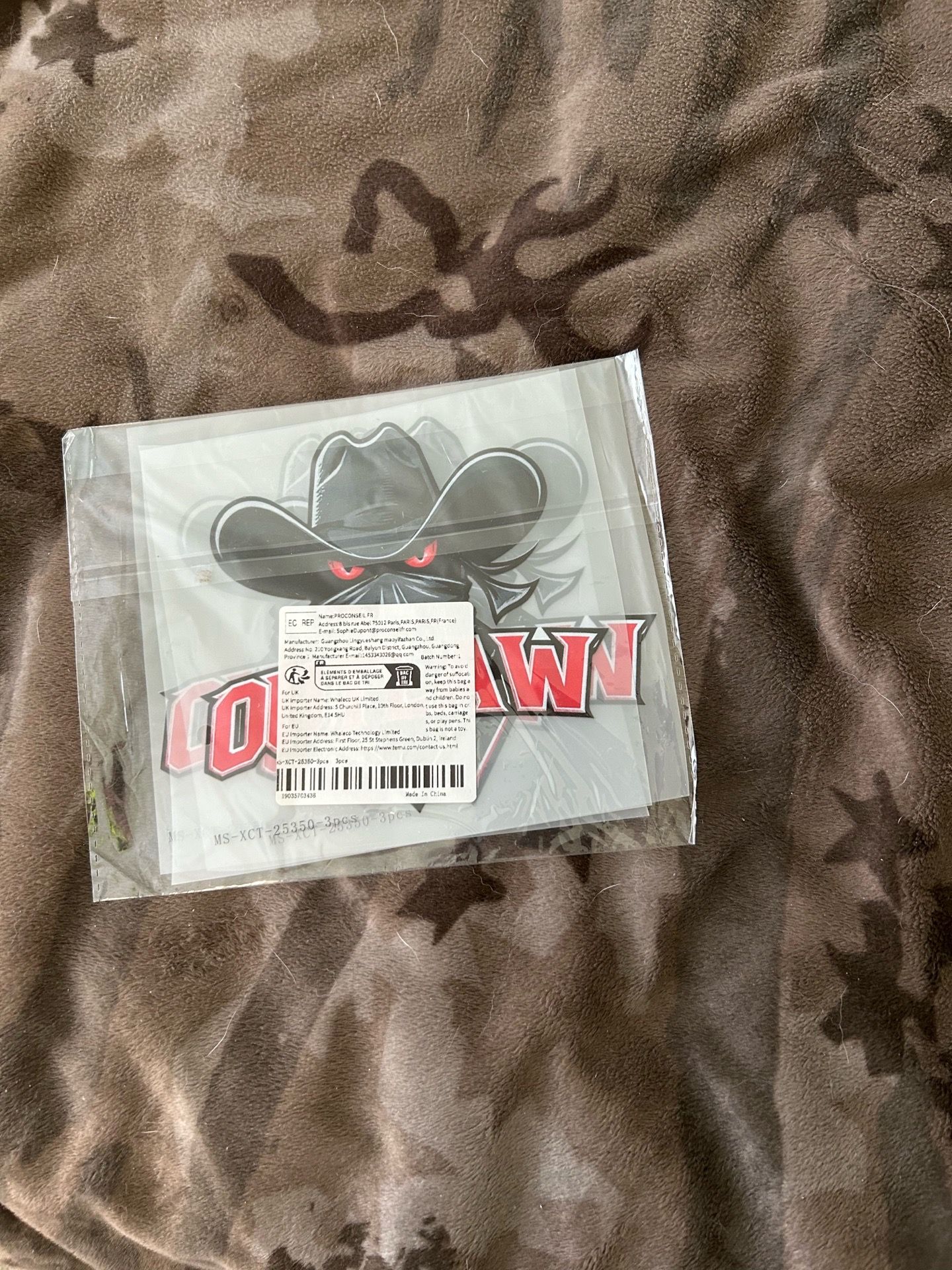 Way cool outlaw sticker