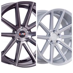 F1r 18" Rim fit 5x114 5x112 5x120 ( only 50 down payment/ no CREDIT CHECK)