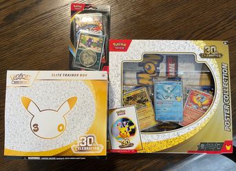 Pokémon 30th Celebration ETB , Poster Collection
