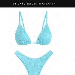 Sea Molly swim blue bikini