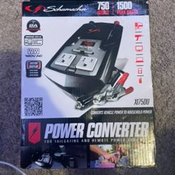 Schumacher 750 W DC‑AC Power Inverter (XI75DU)